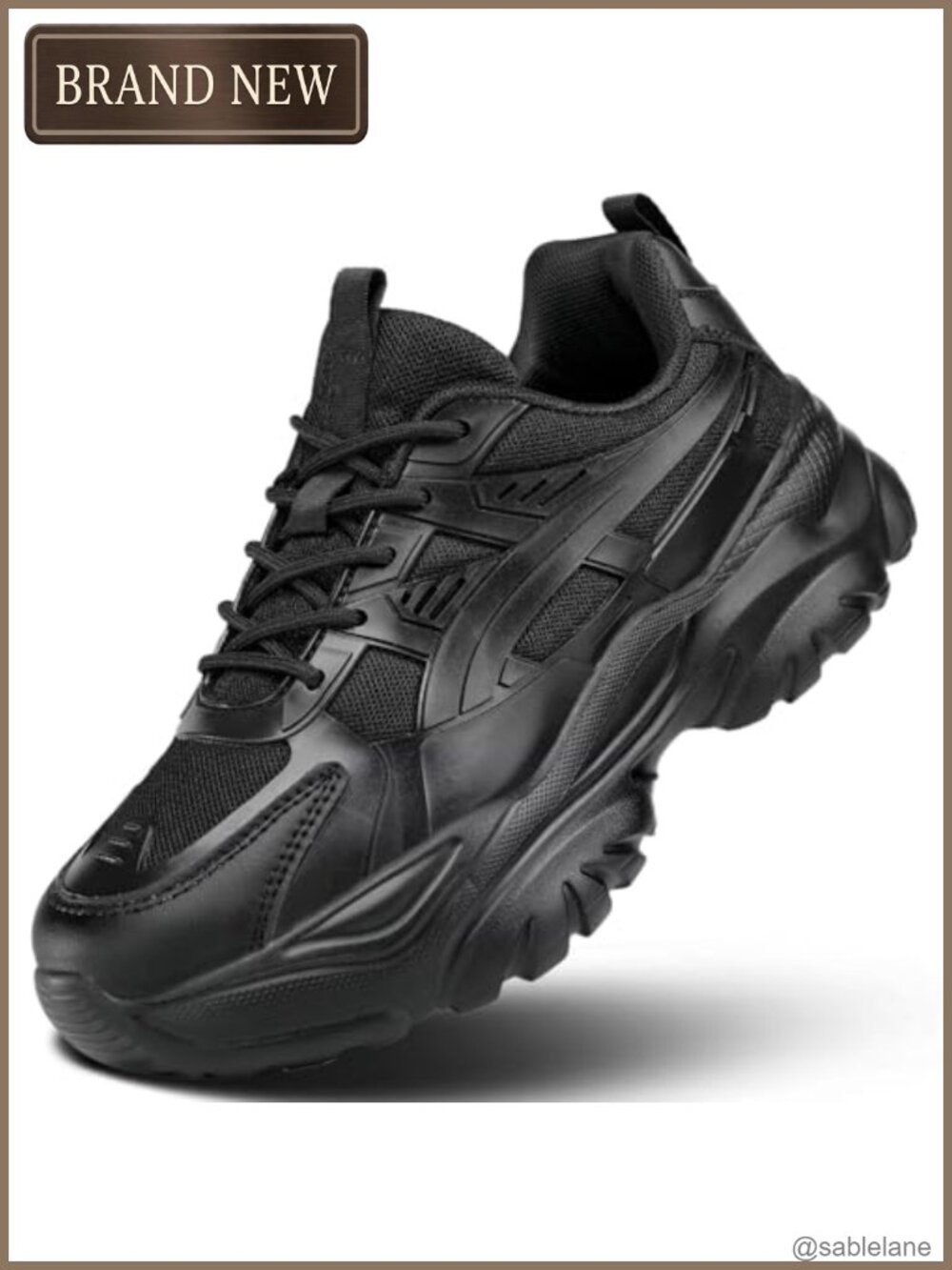 Chunky Platform Sneakers Women's Non Slip Athletic Walking Shoes Breathable